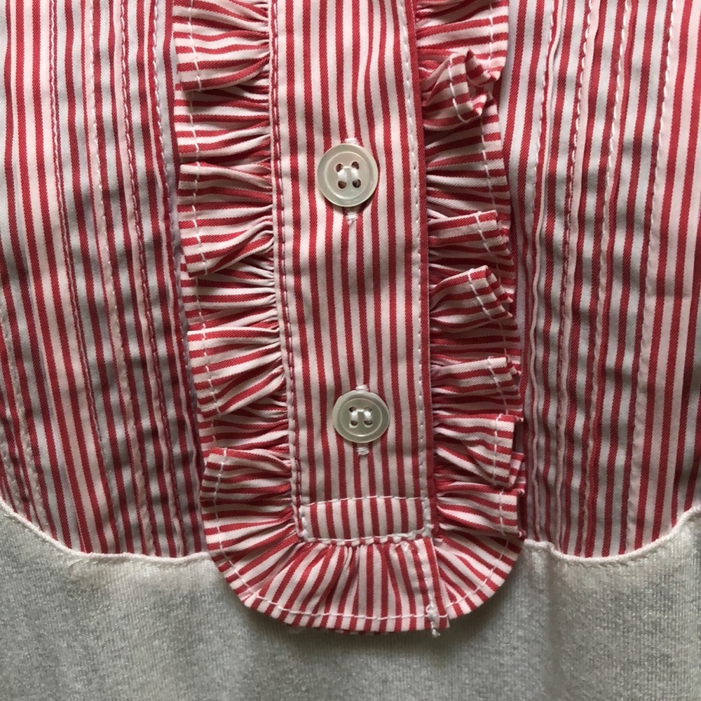 BCBG MAXAZRIA White Long Sleeve Shirt M NWT - Picture 3 of 15